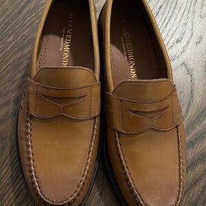Allen Edmonds Tan Leather Slip-On Loafers